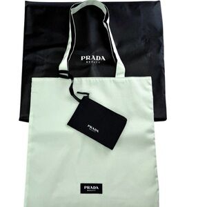 Prada Beauty Tote and Pouch Set